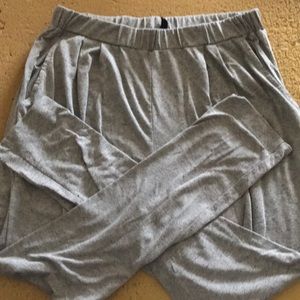 LG grey sweats